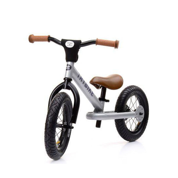 Trybike Balance Bike Steel - Silver