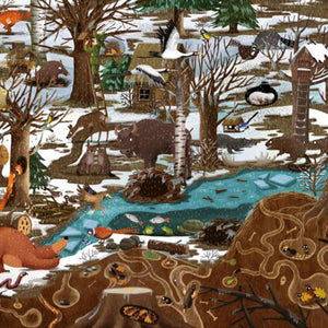 Twaalf Maanden in het Bos by Emilia Dziubak - Dutch