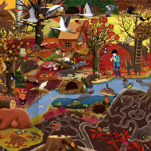 Twaalf Maanden in het Bos by Emilia Dziubak - Dutch