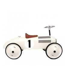 Vilac Classic Ride On Metal Car - Pearly White