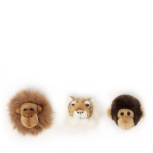 Wild and Soft Mini Animal Heads – Jungle Gift Box