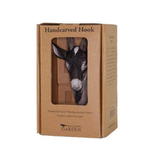 Wildlife Garden Hand Carved Animal Hook - Goat