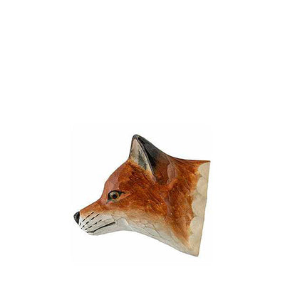 Wildlife Garden Hand Carved Animal Magnet - Red Fox