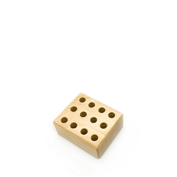 Wooden Holder for Regular Pencils - 12 Holes