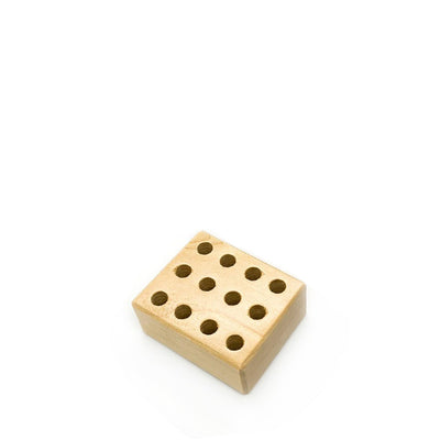 Wooden Holder for Regular Pencils - 12 Holes
