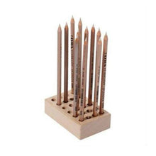 Wooden Holder for Regular Pencils - 24 Holes