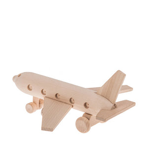 Bartu Wooden Passenger Plane - Natural