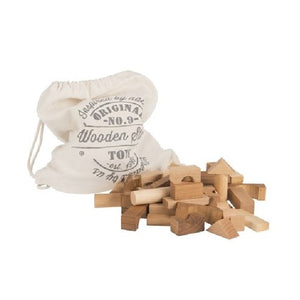 Wooden Story Natural Blocks – 100 pcs