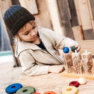 Wooden Story Rainbow Stacking Dreamland