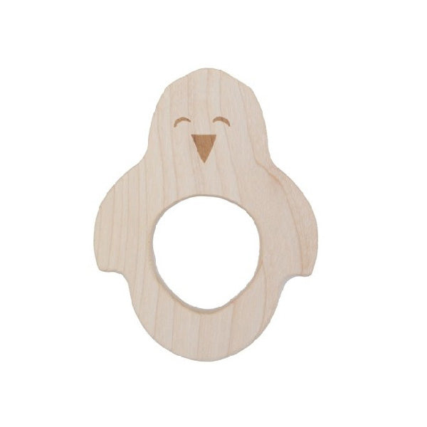 Wooden Story Teether – Penguin