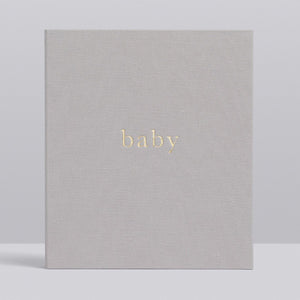 Write to Me Baby Journal - Your First Five Years • Light Grey