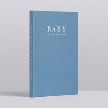 Write To Me Baby Journal - The First Five Years • Blue
