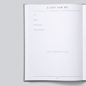 Write To Me Baby Journal - The First Five Years • Blue