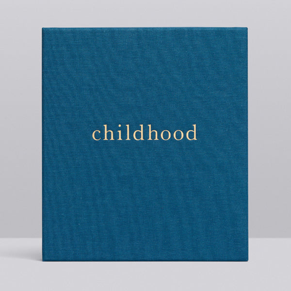 Write to Me Childhood Journal - Your Childhood Memories • Royal Blue