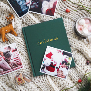 Write To Me Christmas - Family Christmas Book • Forest Green
