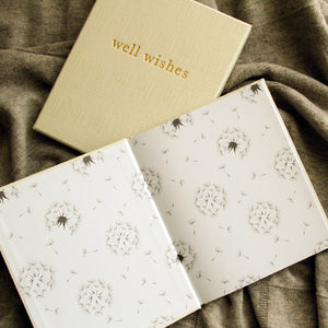 Write To Me Well Wishes - Guest Book • Grey