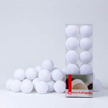 Cotton Ball Lights - White