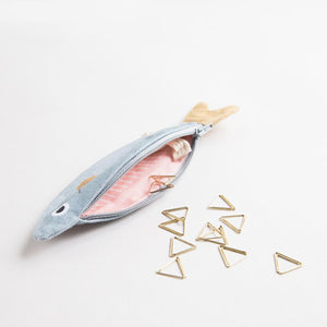Don Fisher Japan Keychain - Blue Anchovy