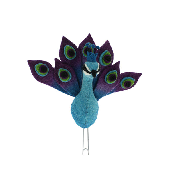 Fiona Walker Animal Head Hook – Peacock