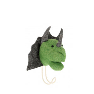 Fiona Walker Animal Head Hook – Triceratops