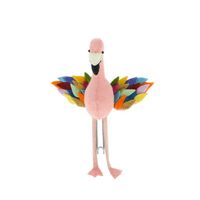 Fiona Walker Animal Head Hook – Flamingo