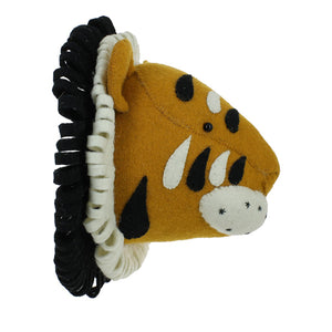 Fiona Walker Animal Head – Double Ruff Tiger