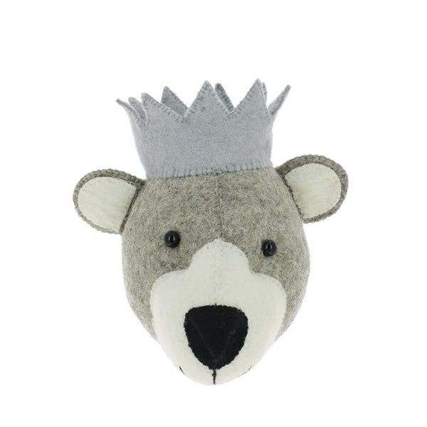 Fiona Walker Mini Animal Head – Baby Bear