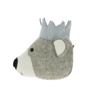 Fiona Walker Mini Animal Head – Baby Bear