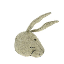 Fiona Walker Mini Animal Head – Grey Hare