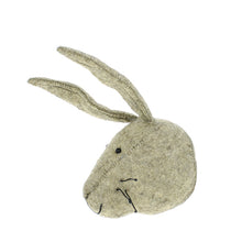 Fiona Walker Mini Animal Head – Grey Hare