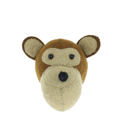 Fiona Walker Mini Animal Head – Monkey