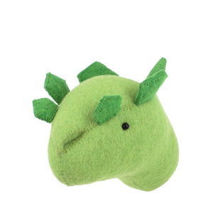 Fiona Walker Mini Dinosaur Head – Stegosaurus