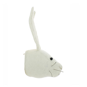 Fiona Walker Mini Animal Head – White Rabbit