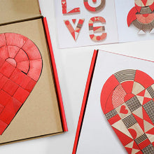 Miller Goodman Wooden Puzzle - HeartShapes