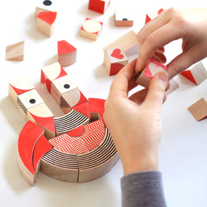 Miller Goodman Wooden Puzzle - HeartShapes